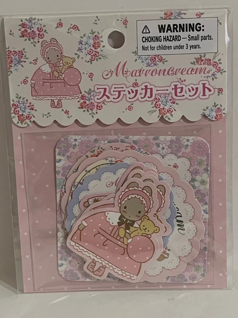 Sanrio Marron Cream Sticker Set